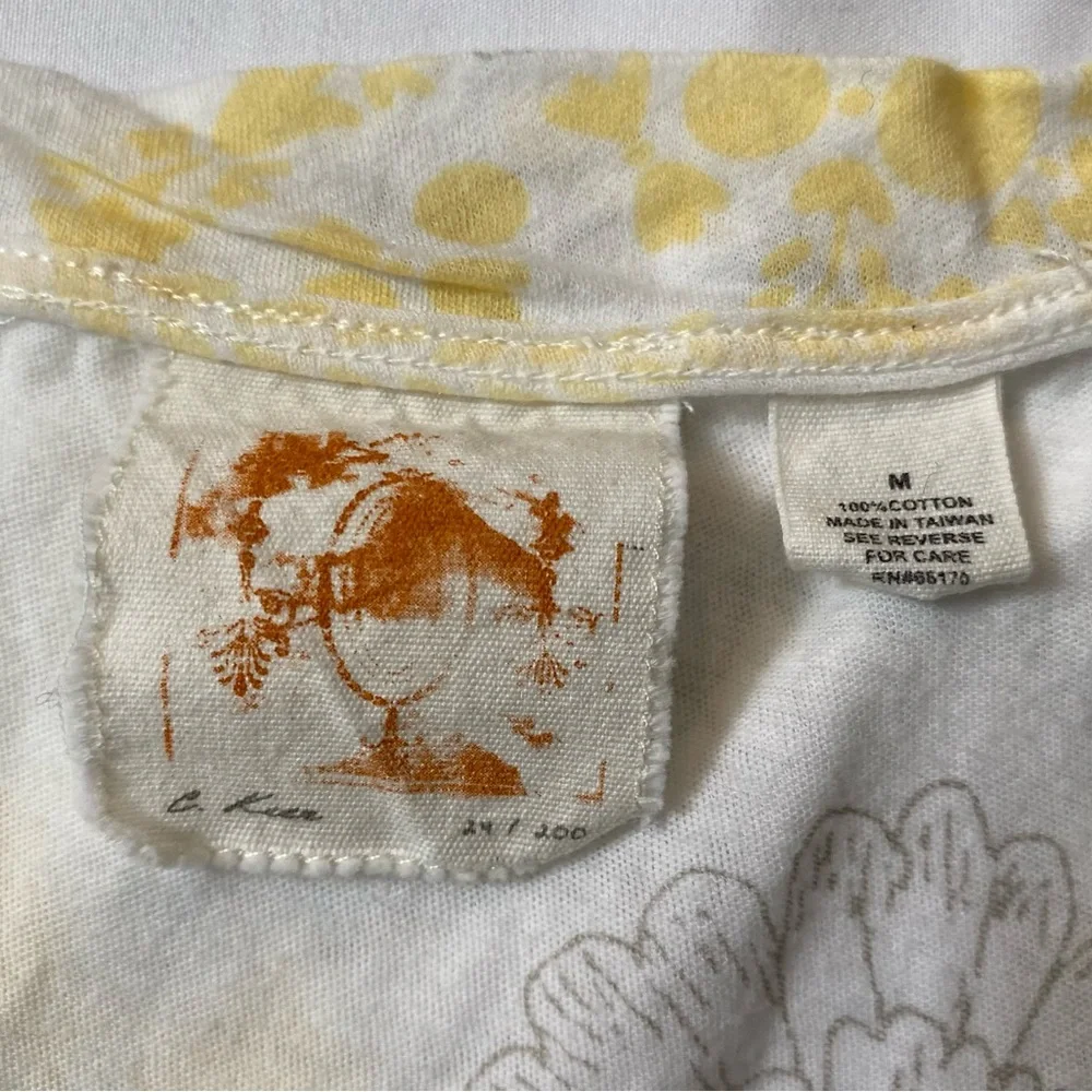Vintage C. Keer for Anthropologie Limited Edition Tee (24/200) Fairy Grunge Core - Picture 5 of 7